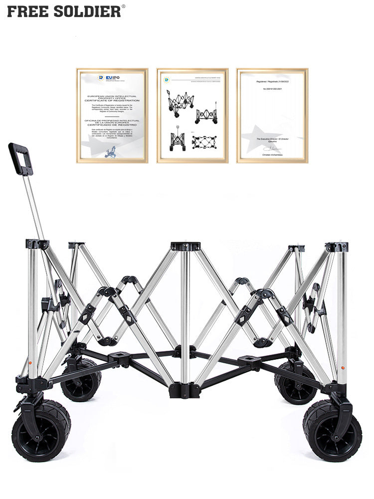 Portable Aluminum Foldable Wagon