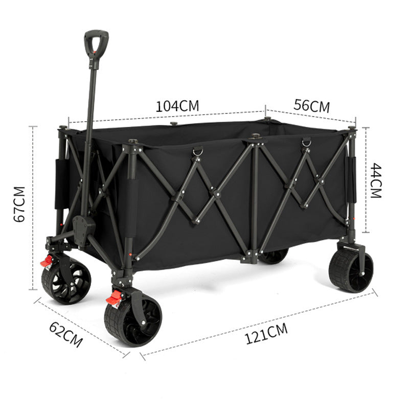 Extra Large Capacity Foldable Wagon