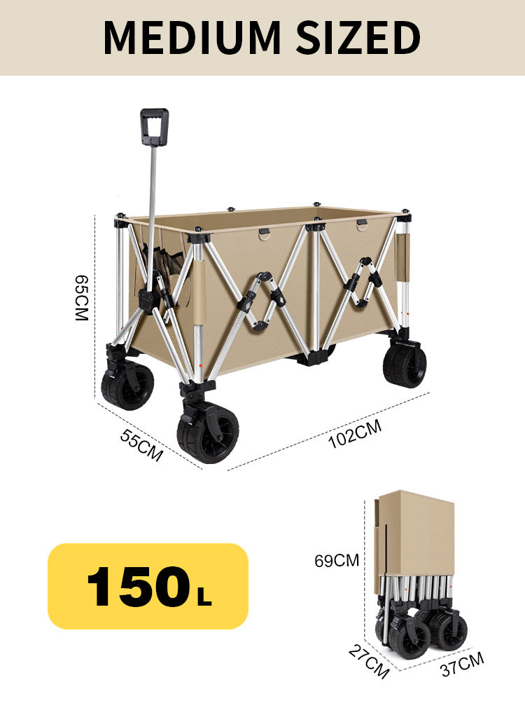 Portable Aluminum Foldable Wagon