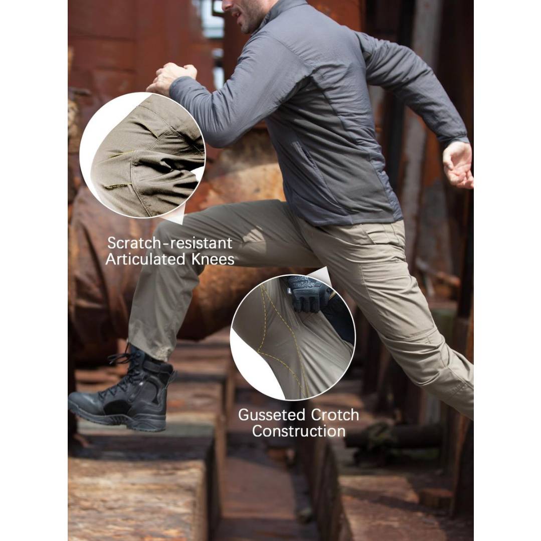 SWIFT Men's Lightweight Ripstop Tactical Pants