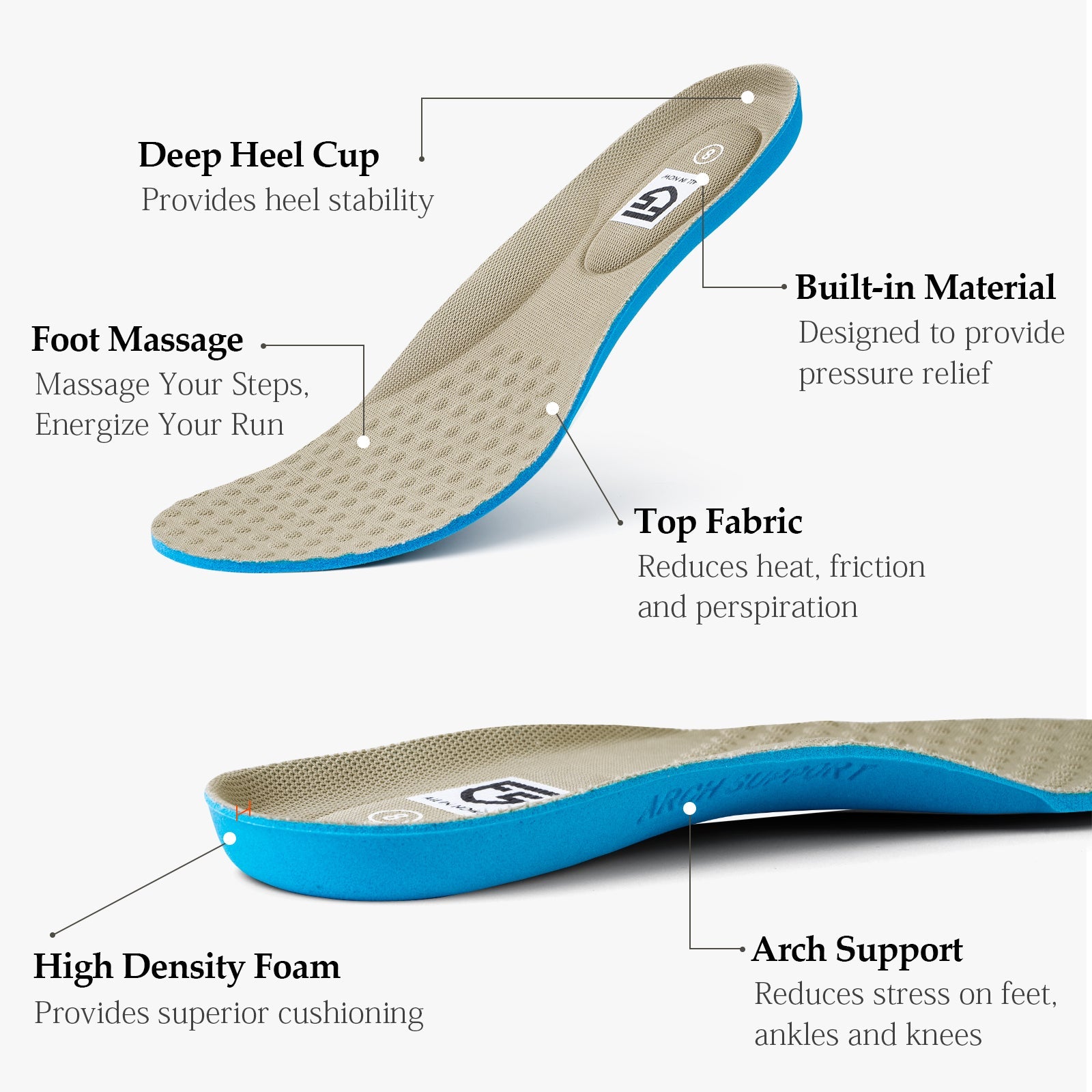 SRA Men's Trail Running Shoes - Lightweight Breathable Non-Slip Zero-Drop for Trail/Hiking