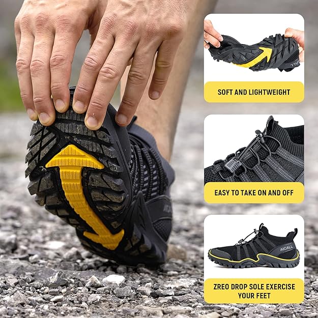Men's Quick Dry Outdoor  Barefoot Aqua  Beach Walking  Shoes