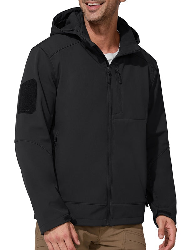 SNOWEAGLE Men's Lightweight Waterproof Softshell Winter Jacket