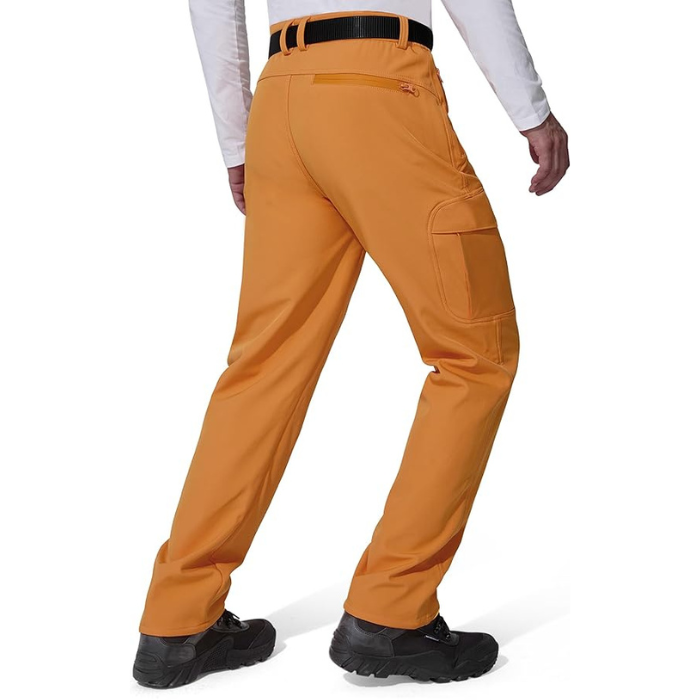 Sharkskin Windproof Softshell Fleece Lined Cargo Pants
