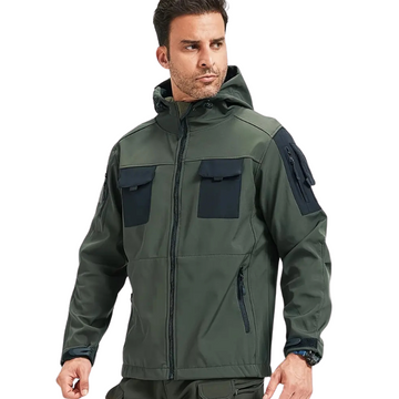 BEETLE 5-in-1 Muti-Pocket Warm Softshell Waterproof Tactical Jacket