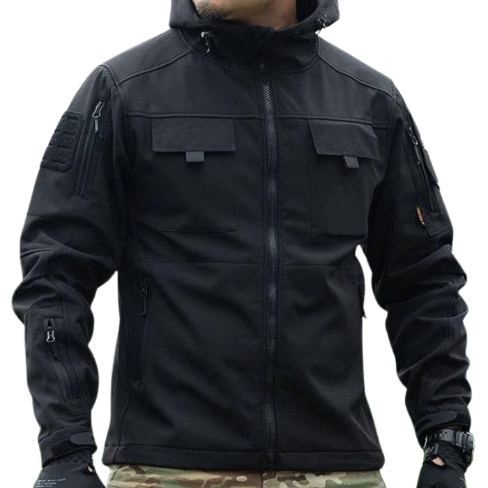 BEETLE 5-in-1 Muti-Pocket Warm Softshell Waterproof Tactical Jacket