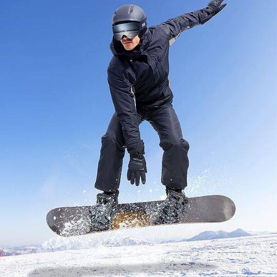 ADVANTURER Men's Insulated Waterproof Bibs Overalls