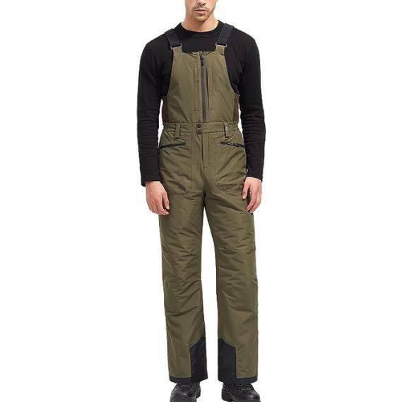 ADVANTURER Men's Insulated Waterproof Bibs Overalls