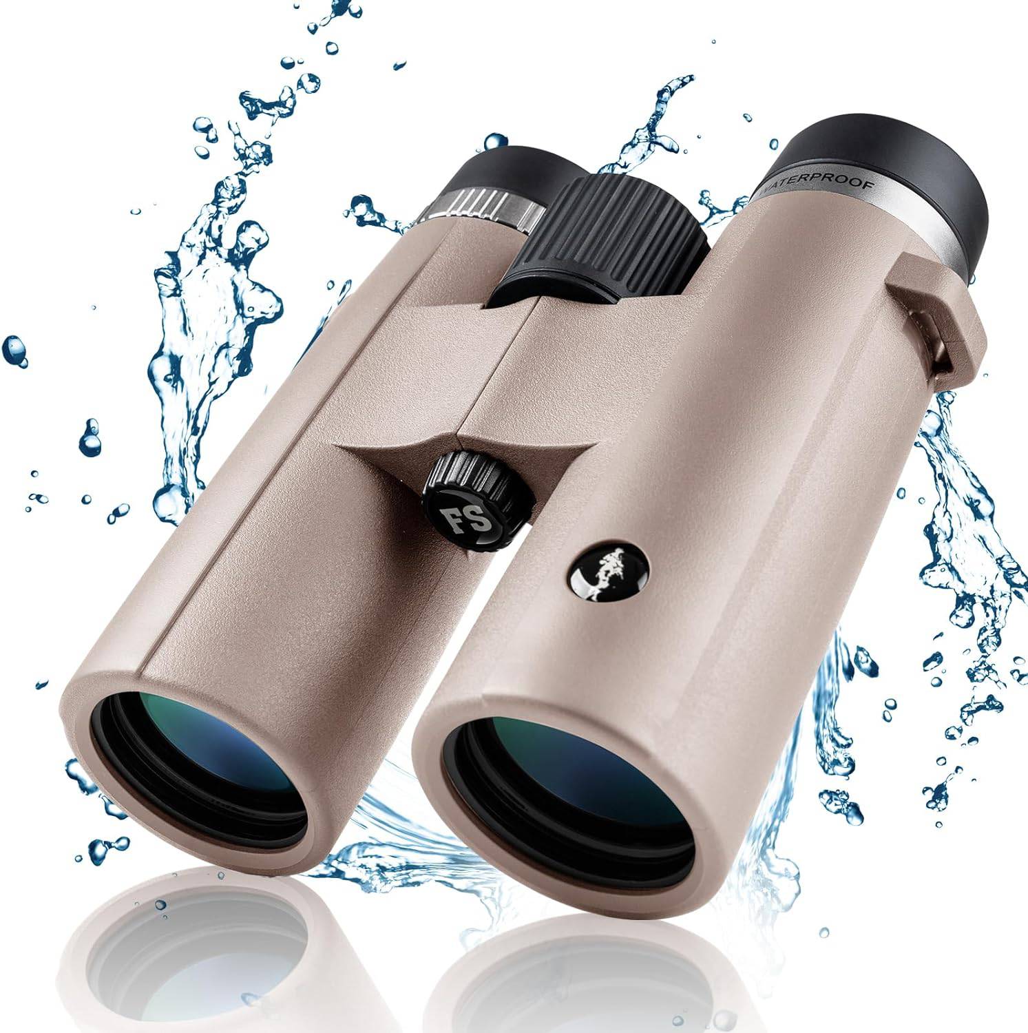 COMPAK Waterproof HD Compact Binoculars 12×42