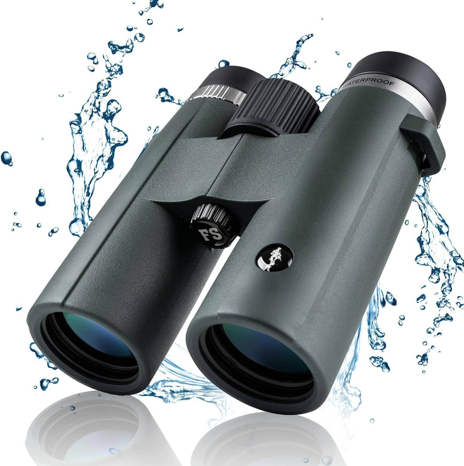 COMPAK Waterproof HD Compact Binoculars 12×42