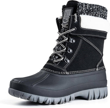 DROMA Women’s Waterproof Snow Hiking Boots