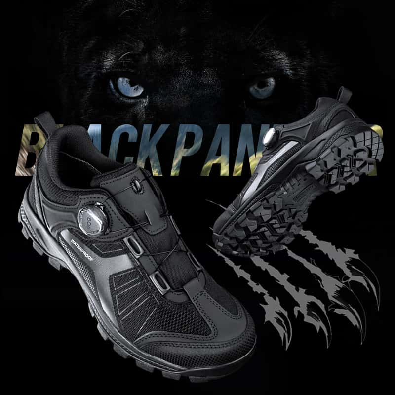 PANTHER Men’s Lightweight BOA Waterproof Hiking Boots
