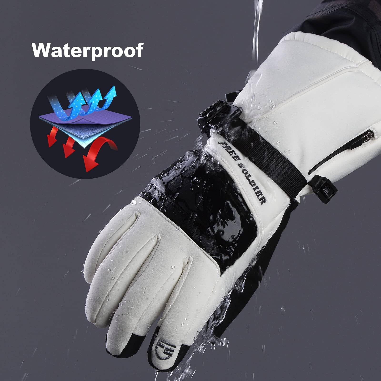 3M Thinsulate Insulated Ski Touchscreen Gloves