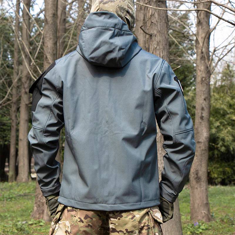 BEETLE 5-in-1 Muti-Pocket Warm Softshell Waterproof Tactical Jacket