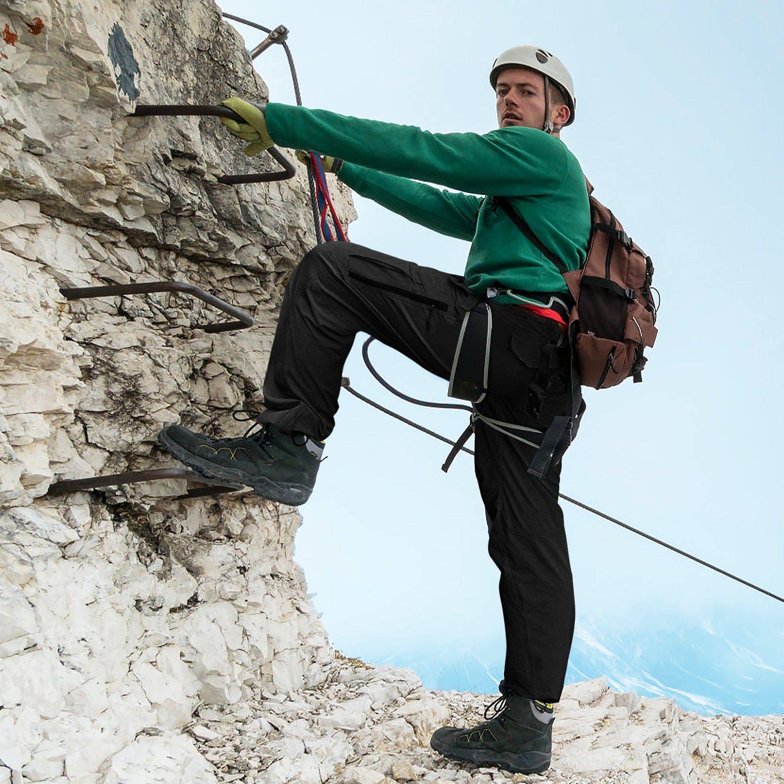 WINDCHASER Men's hem adjustable  Hiking Pants