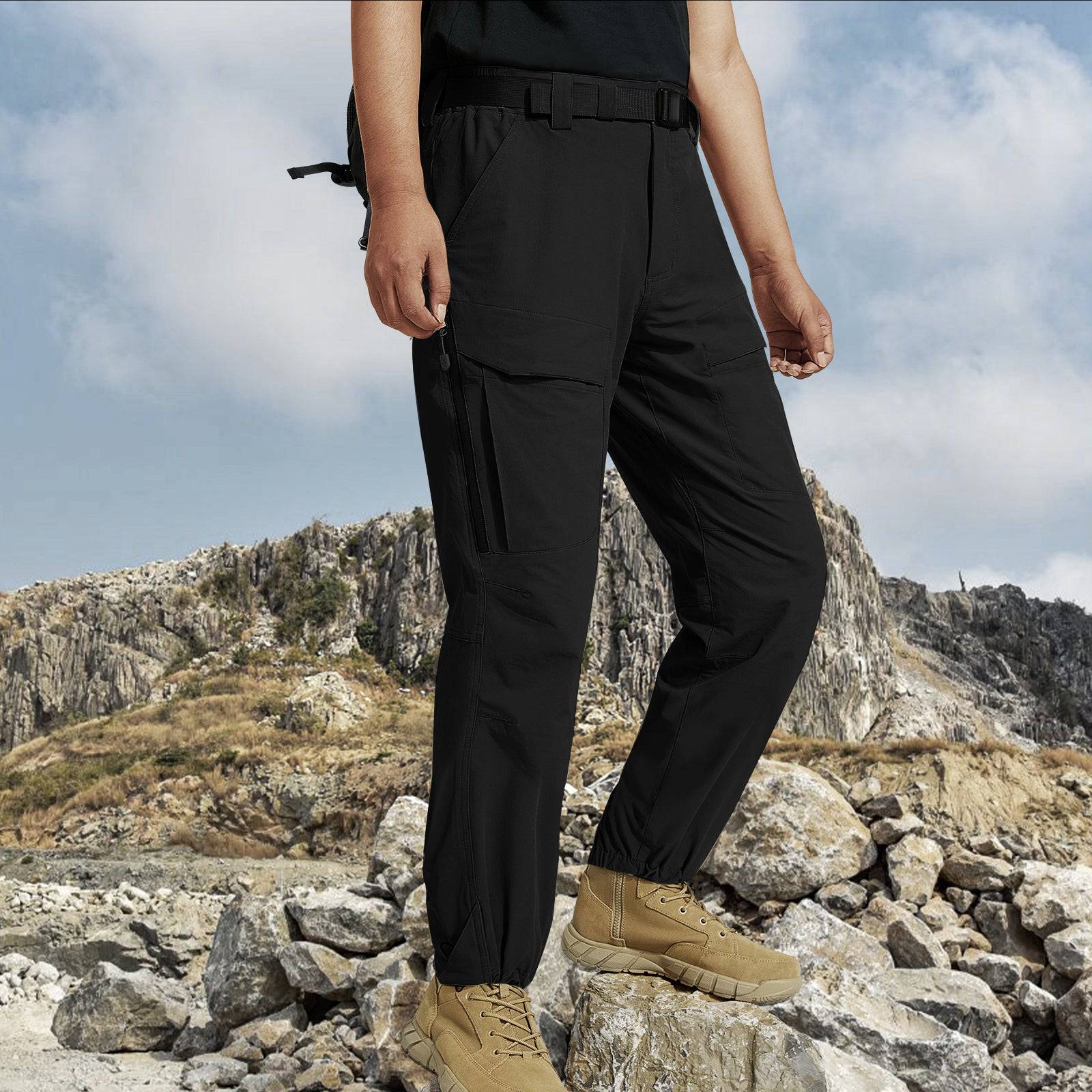 WINDCHASER Men's hem adjustable  Hiking Pants
