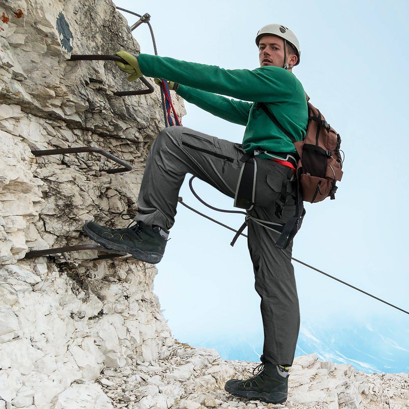 WINDCHASER Men's hem adjustable  Hiking Pants