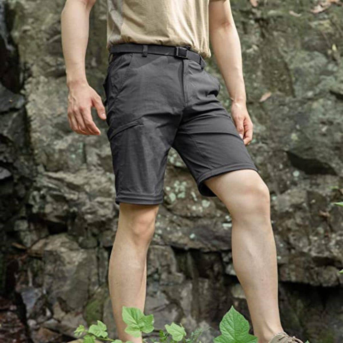 FALCON Men's Outdoor Convertible Hiking Pants