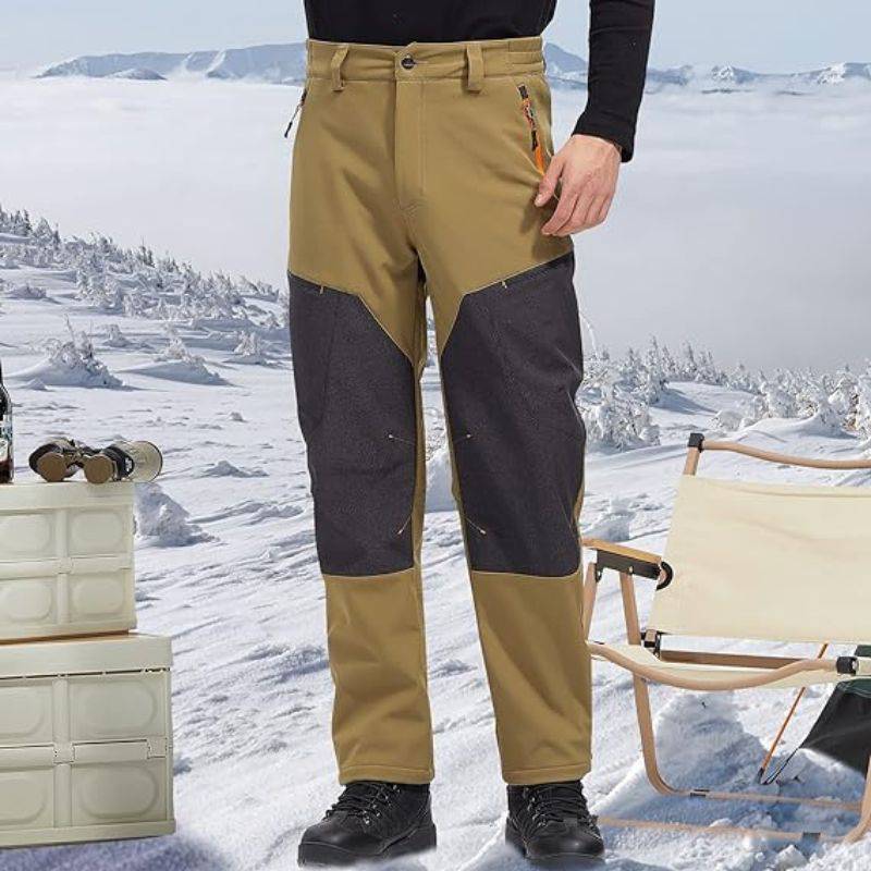 MOONCHASER Men‘s Waterproof Softshell Ski Pants