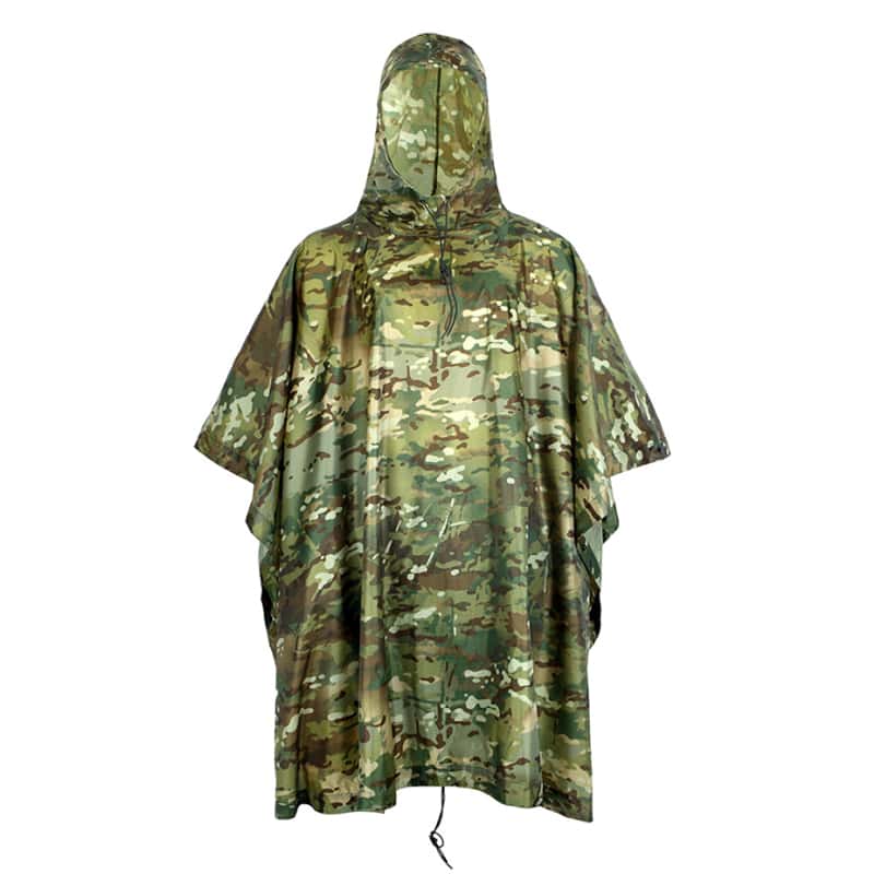 Waterproof Camo Poncho 3.0
