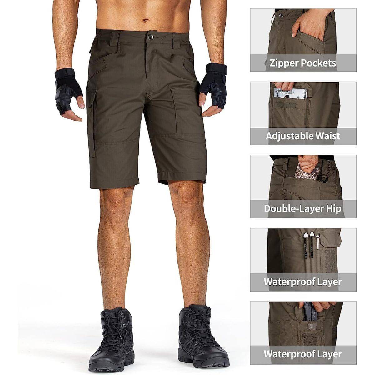 BLADE Men's Quick Dry Tactical Cargo Shorts