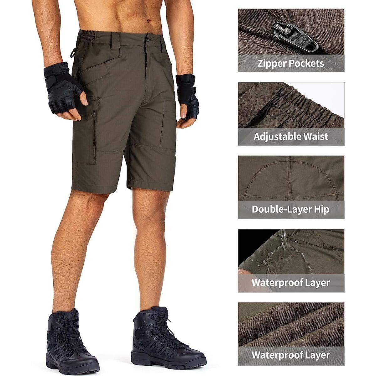 BLADE Men's Quick Dry Tactical Cargo Shorts
