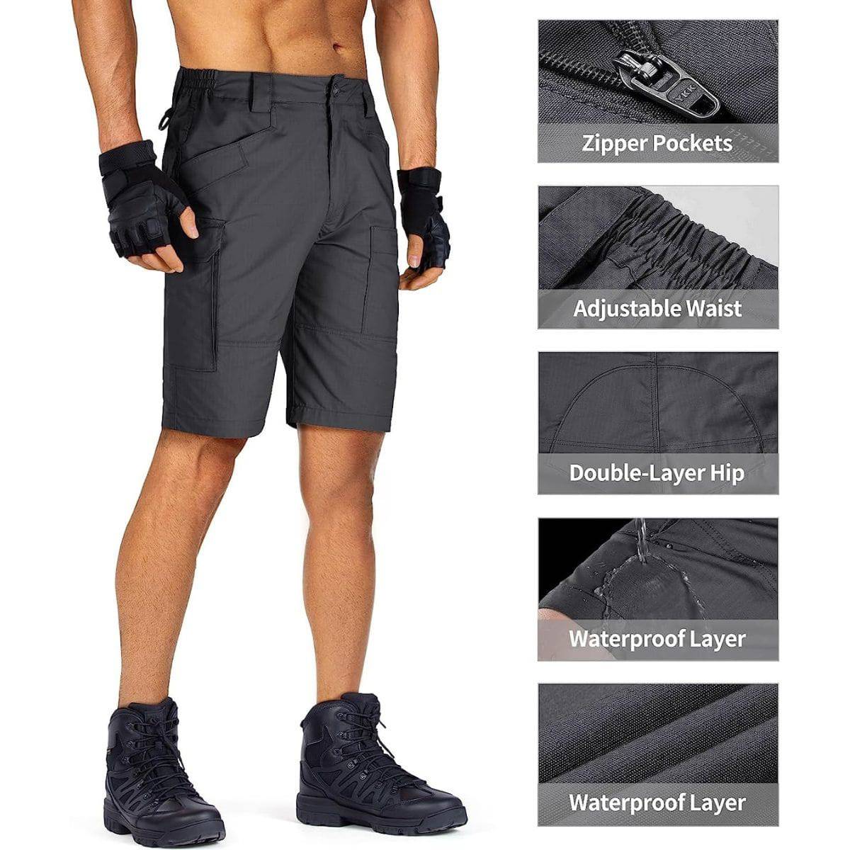 BLADE Men's Quick Dry Tactical Cargo Shorts