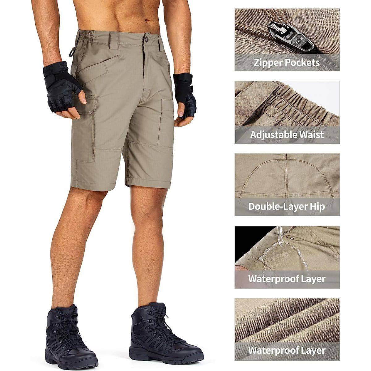 BLADE Men's Quick Dry Tactical Cargo Shorts