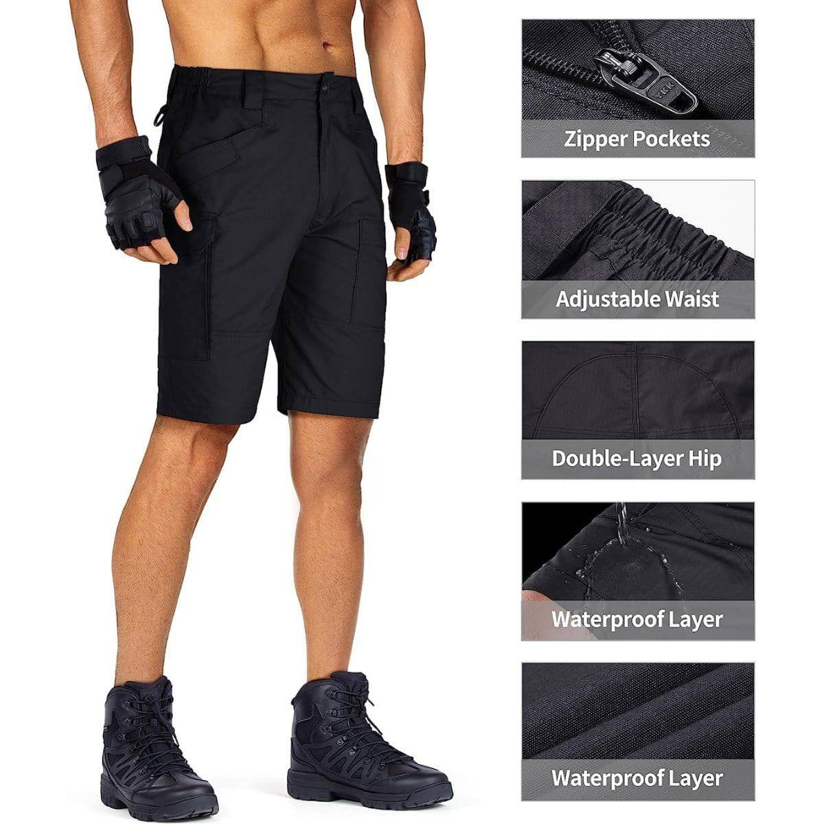 BLADE Men's Quick Dry Tactical Cargo Shorts