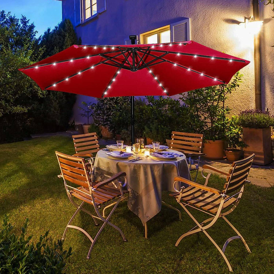 10FT Offset Cantilever Patio Umbrella