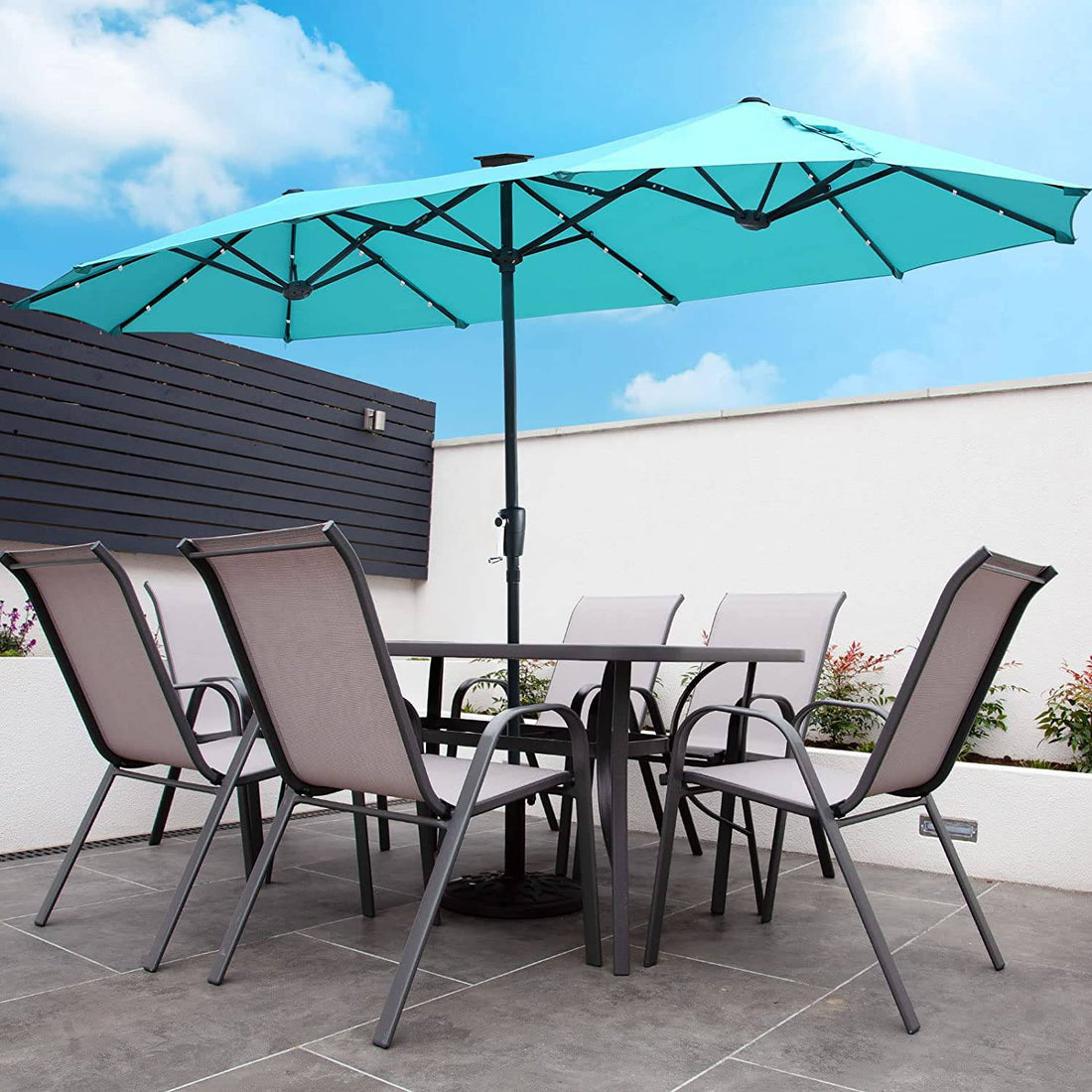 13FT Double-Sided Patio Umbrella