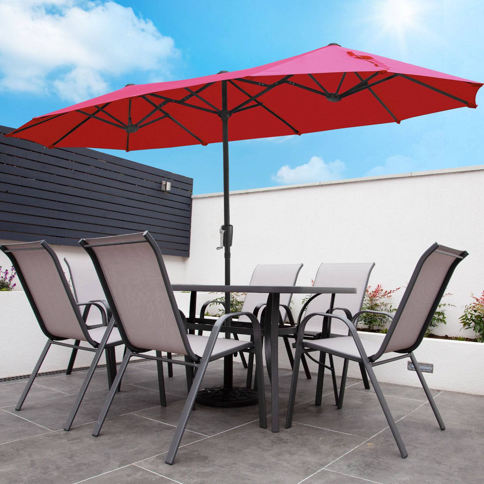 13FT Double-Sided Patio Umbrella
