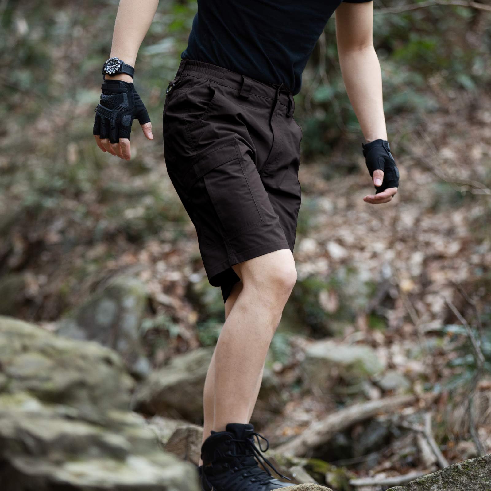 SPEEDSTER Men's Water Resistant Tactical Shorts