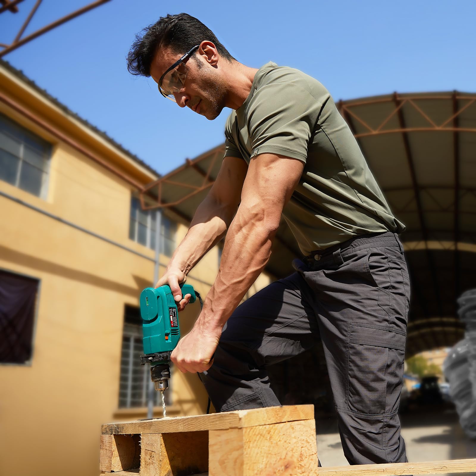 SWIFT Men's Lightweight Ripstop Tactical Pants