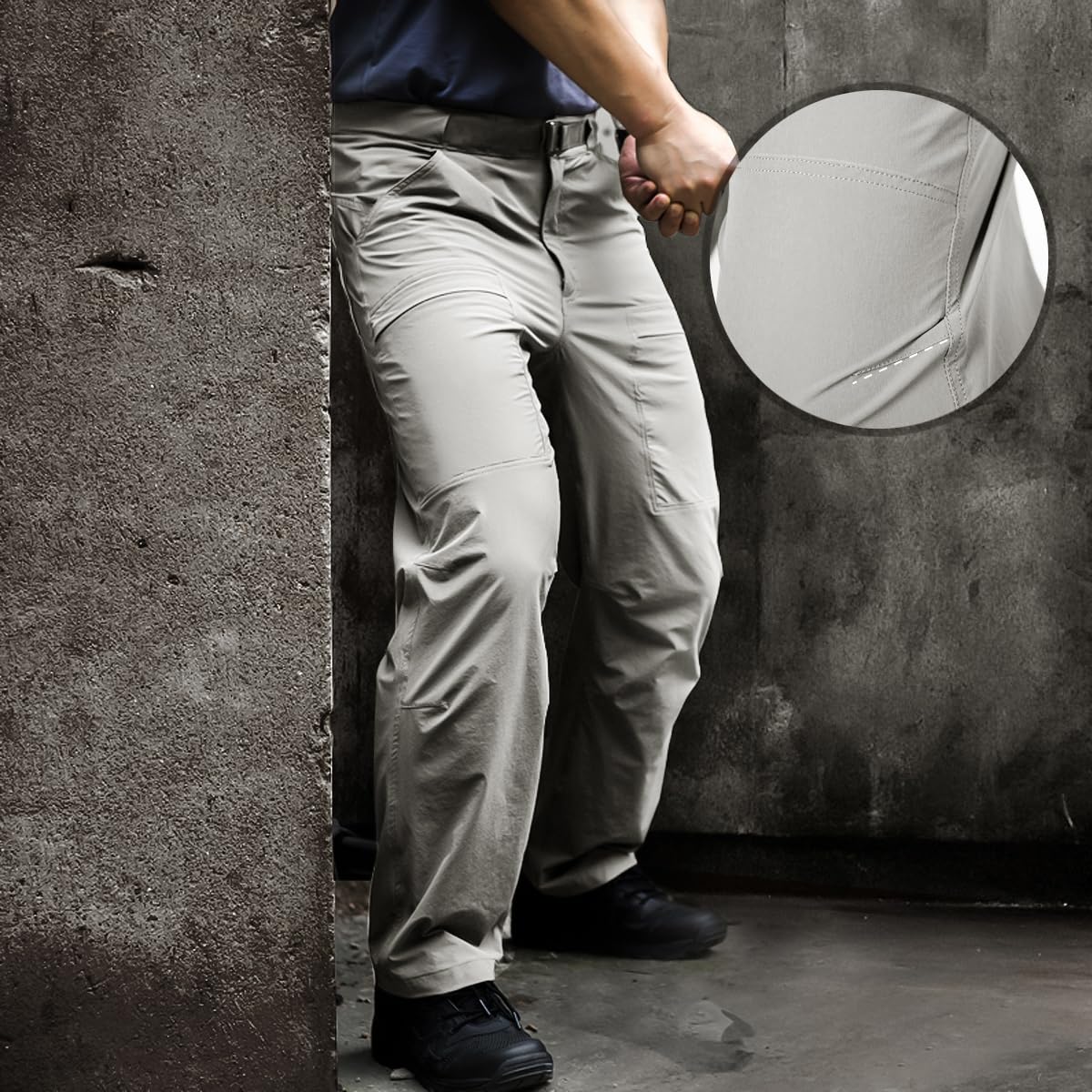 RADIANT Men's Lightweight Quick Dry Tactical Pants