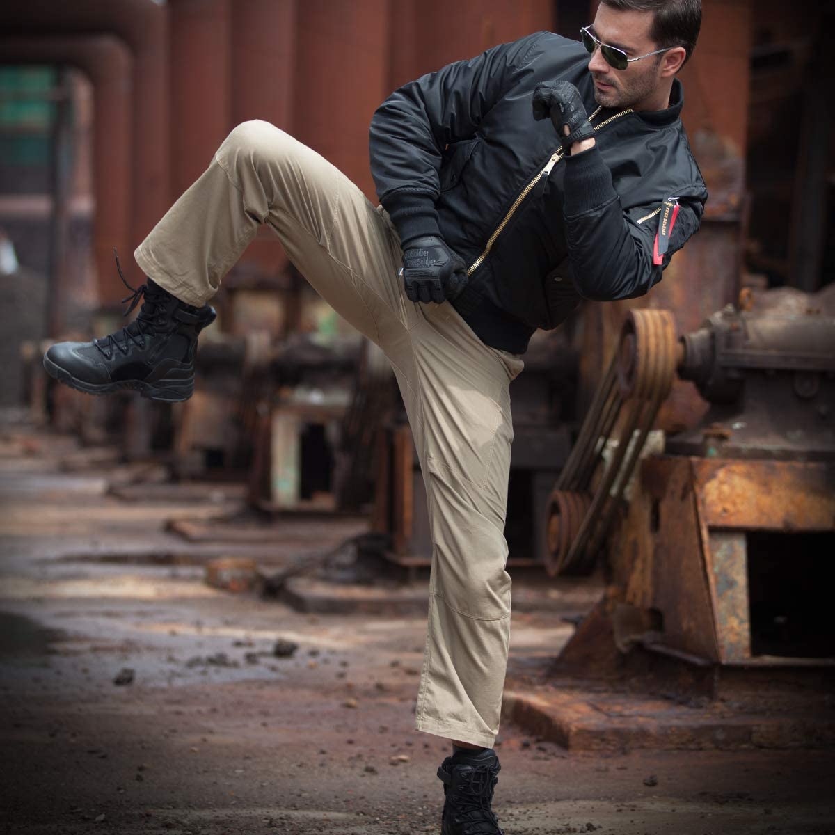 SWIFT Men's Lightweight Ripstop Tactical Pants